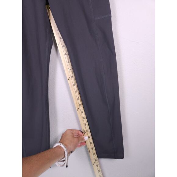 Girlfriend Collective S Compressive High-Rise Leggings, Charcoal Gray Color - Picture 7 of 15